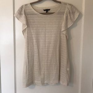 Banana Republic metallic top